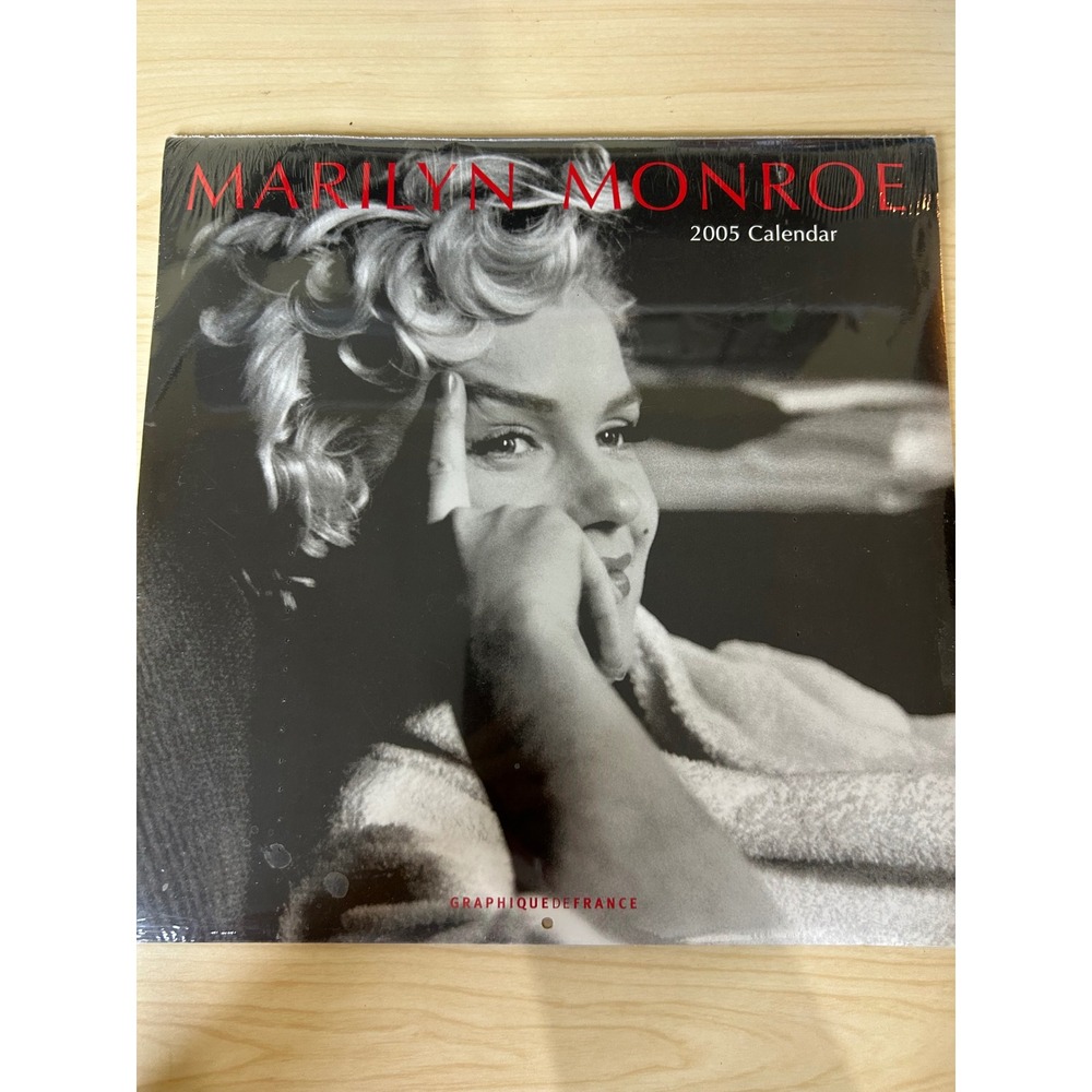 Marilyn Monroe 2005 Calendar Graphique de France Vintage Sealed New Collectible